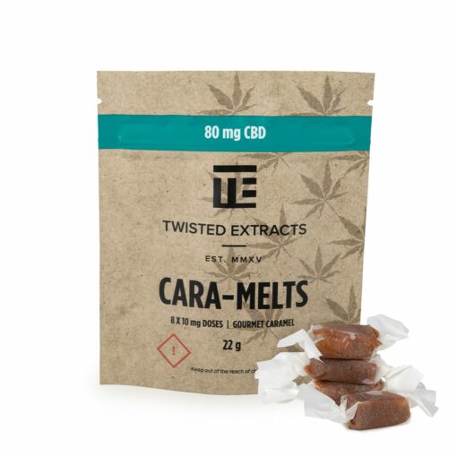 CBD Cara-Melts (80mg CBD) by Twisted Extracts